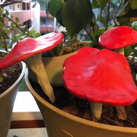 [1] HANDMADE MUSHROOM GARDEN STAKE! 🍄 Bundle & chat - Picture 11 of 14